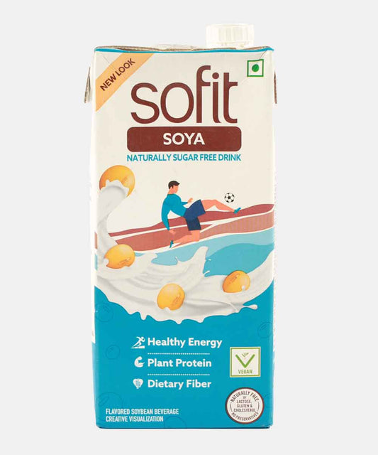 Sofit Soya Milk Natural Sugar Free 1 Ltr