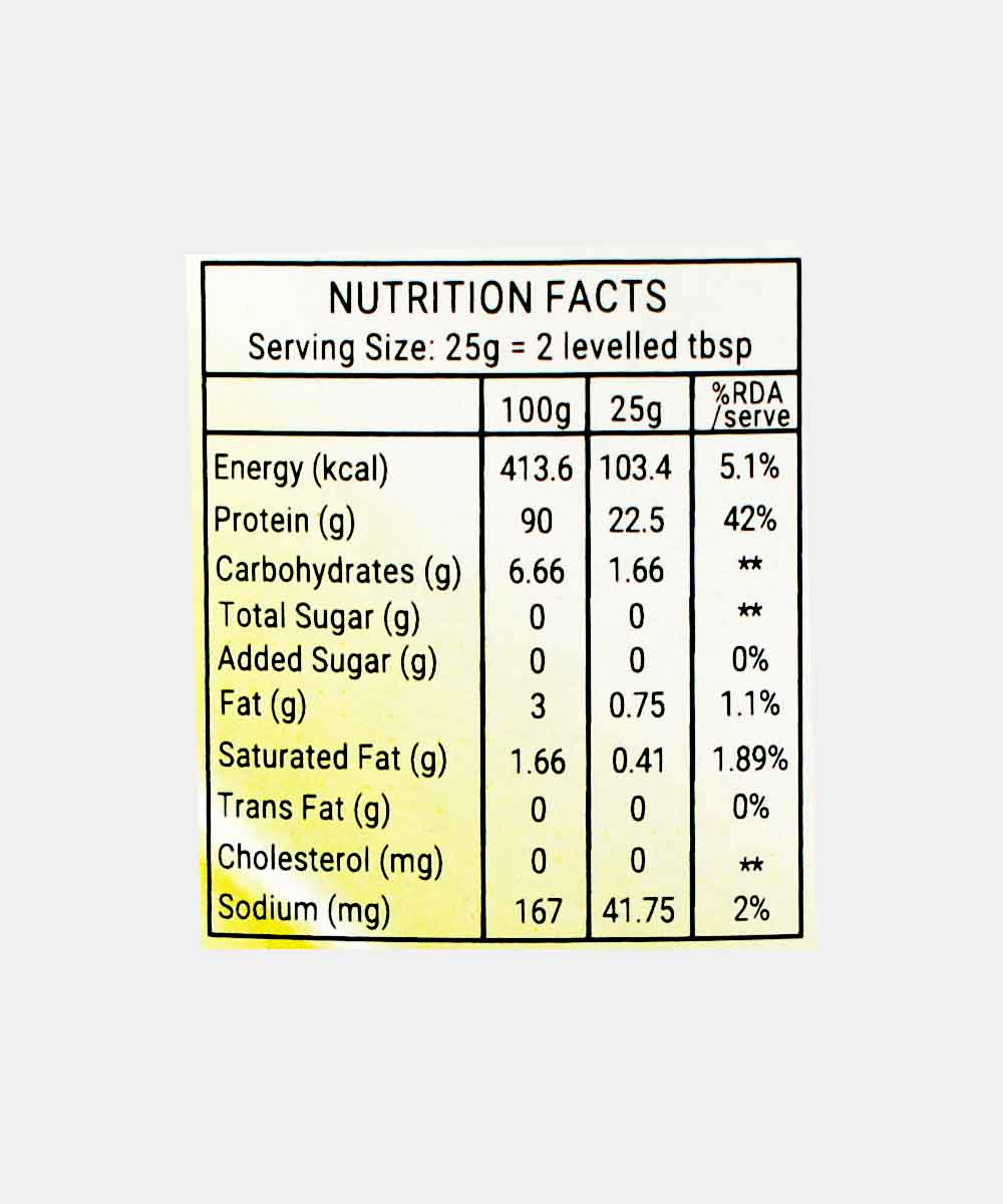 Sattvic Foods Whey Isolate Protein Powder 200 Gm