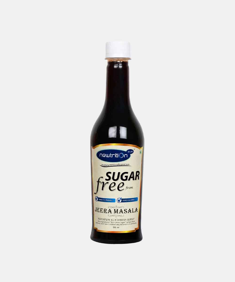 Newtrition Jeera Masala Sugar Free Syrup 500 Ml