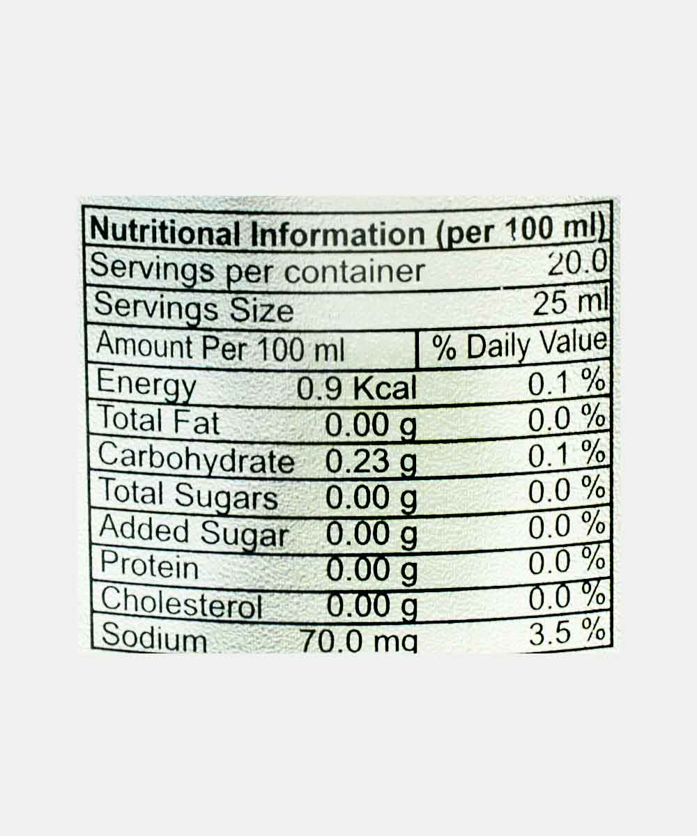 Newtrition Jeera Masala Sugar Free Syrup 500 Ml