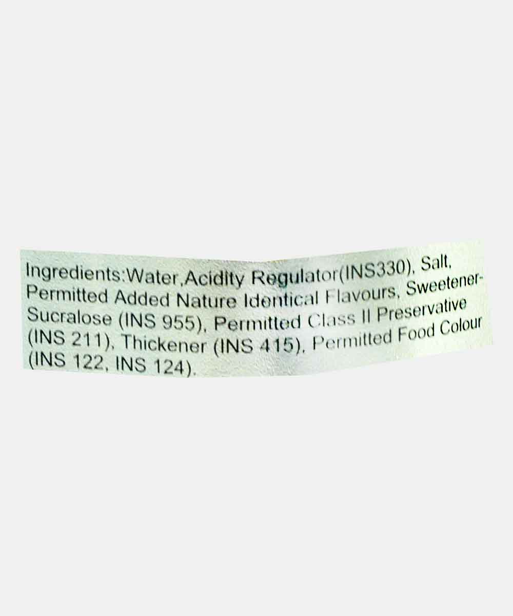 Newtrition Strawberry Sugar Free Syrup 500 Ml