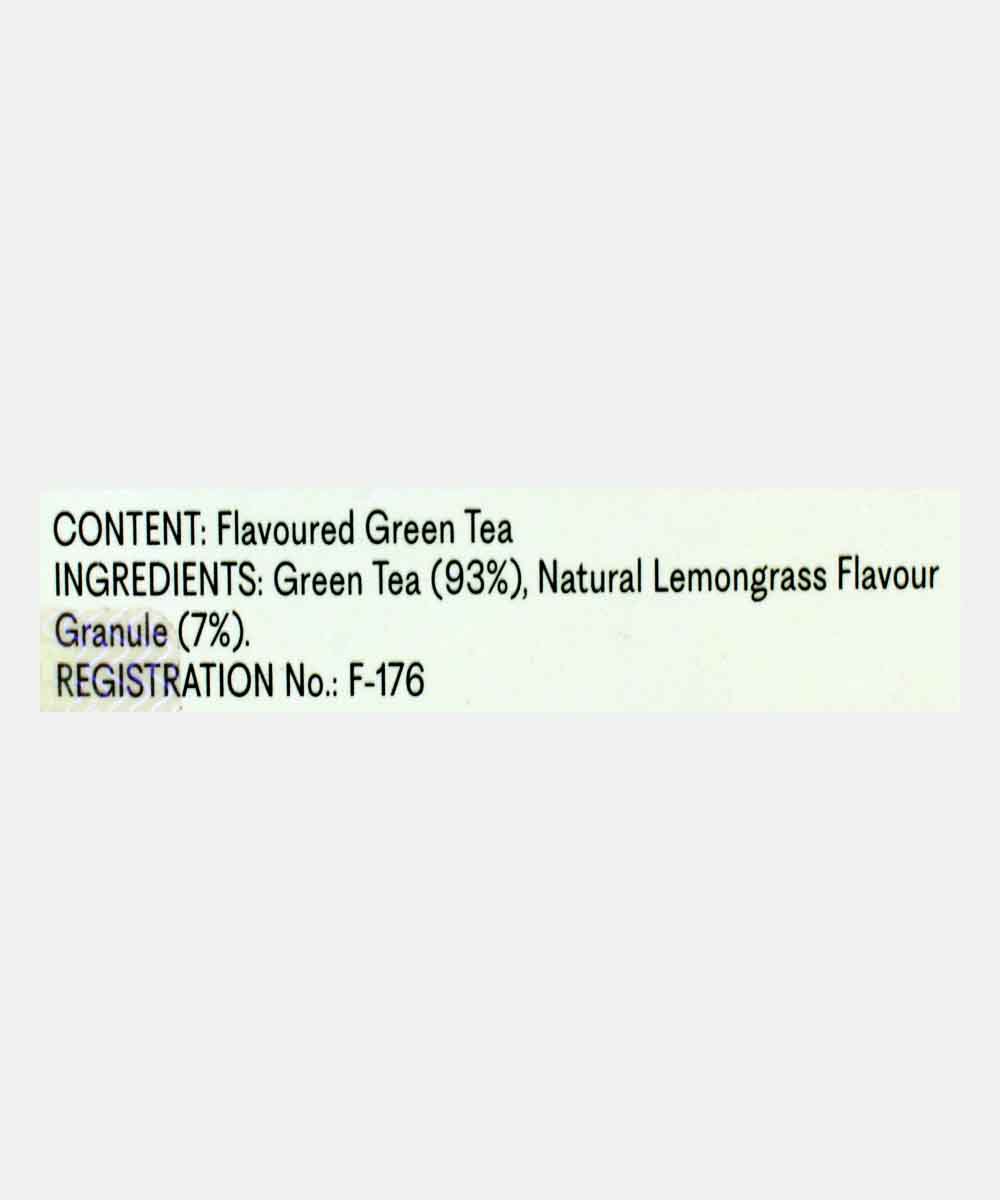 Flurys Lemongrass Green Tea 25 Bags