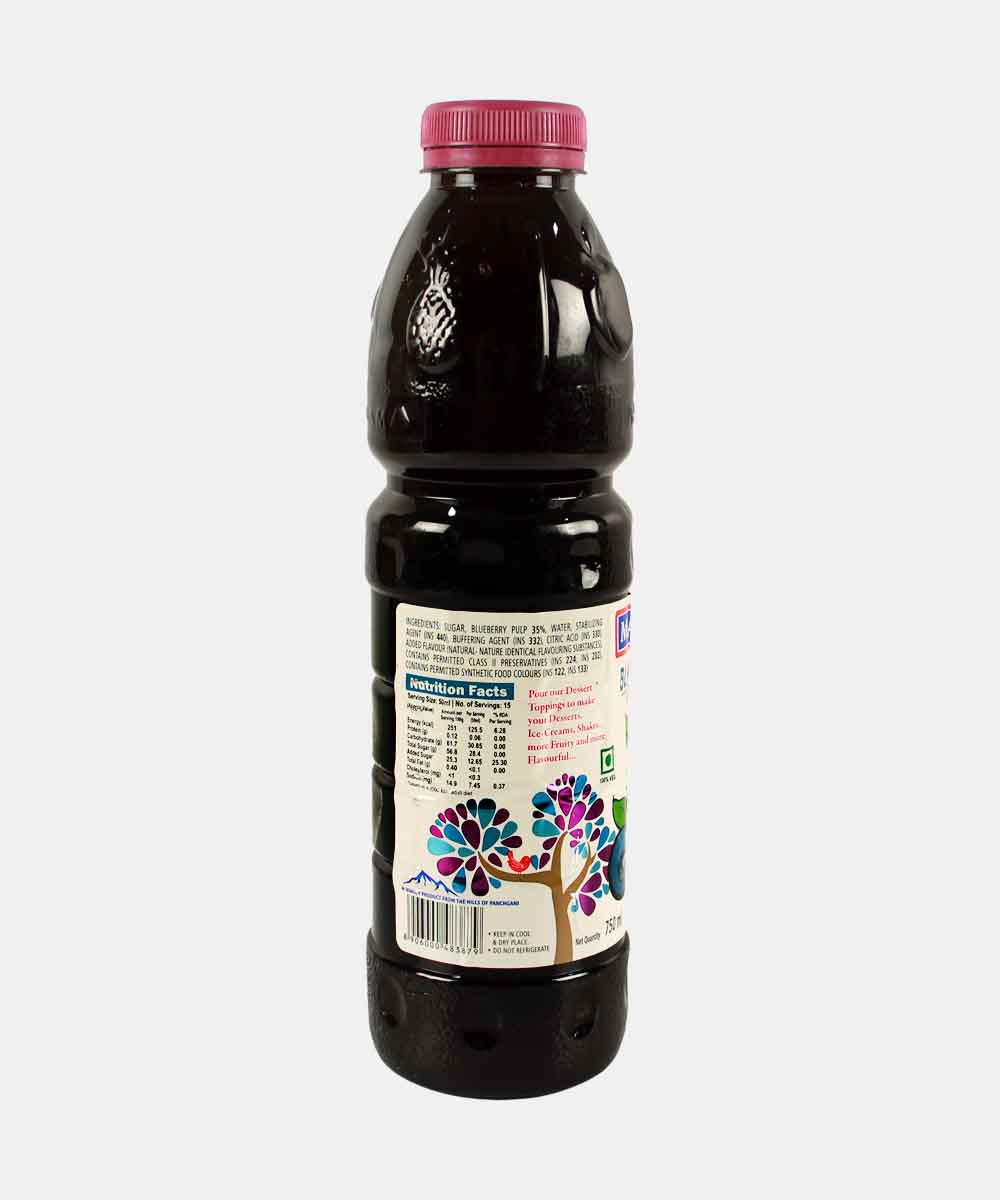 Manama Blueberry Crush Syrup 750 Ml
