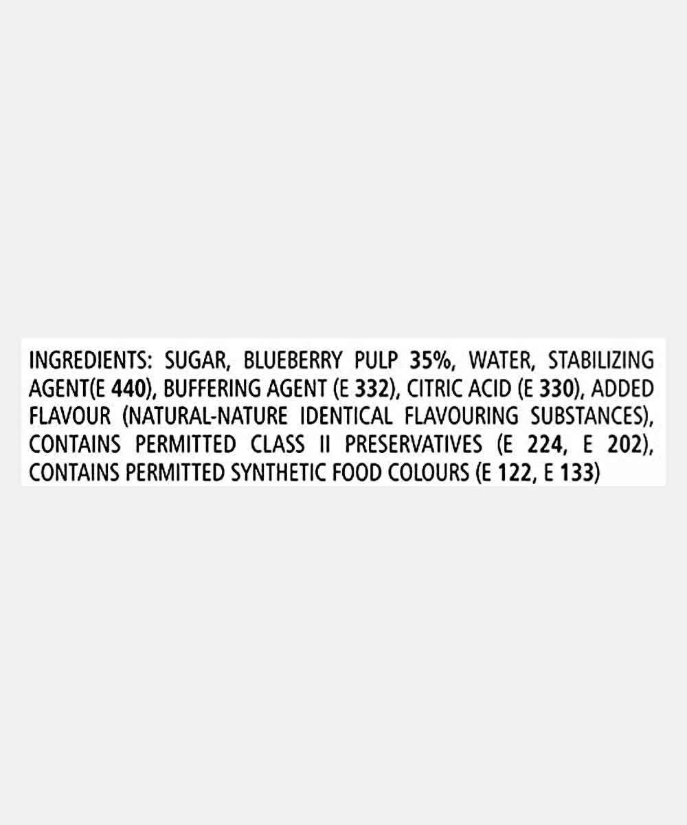 Manama Blueberry Crush Syrup 750 Ml