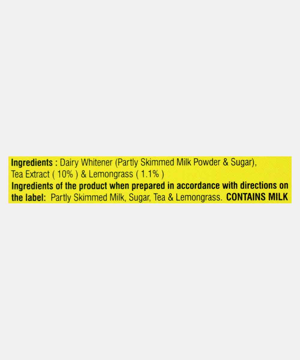 Girnar Premix Lemon Grass Chai Low Sugar 80 Gm 10 Sachets