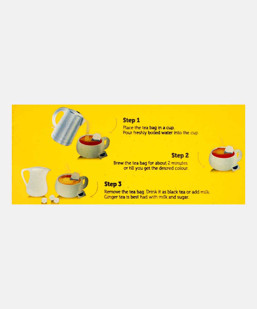 Tetley Ginger Zing Tea 50 Bag