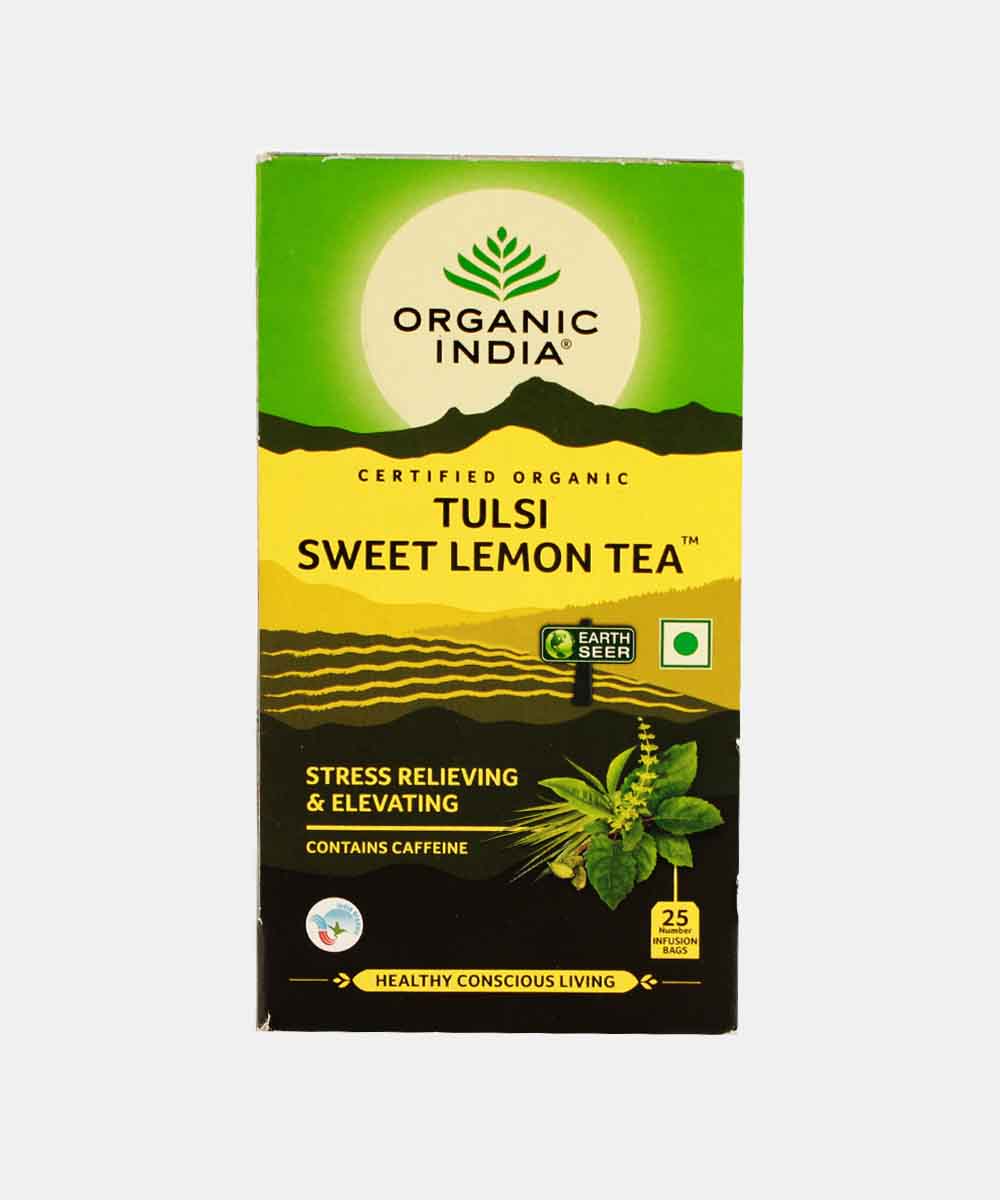 Organic India Tulsi Sweet Lemon Tea 25 Bag