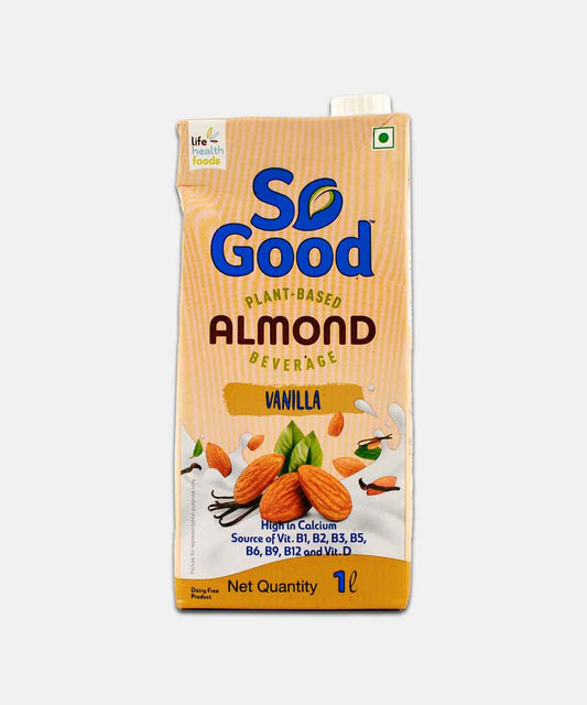So Good Almond Vanilla Milk 1 Ltr