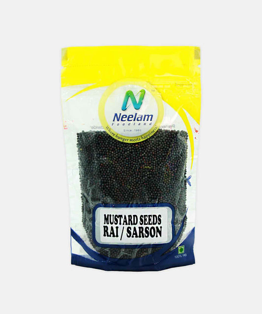 Whole Mustard Seeds/Rai/Sarson 100 Gm