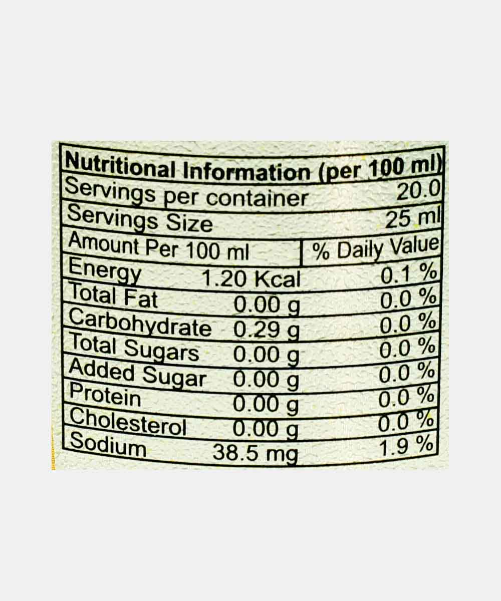 Newtrition Lychee Sugar Free Syrup 500 Ml