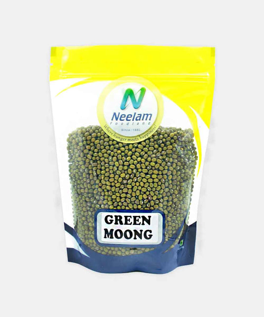 Whole Green Moong/Sabut 500 Gm