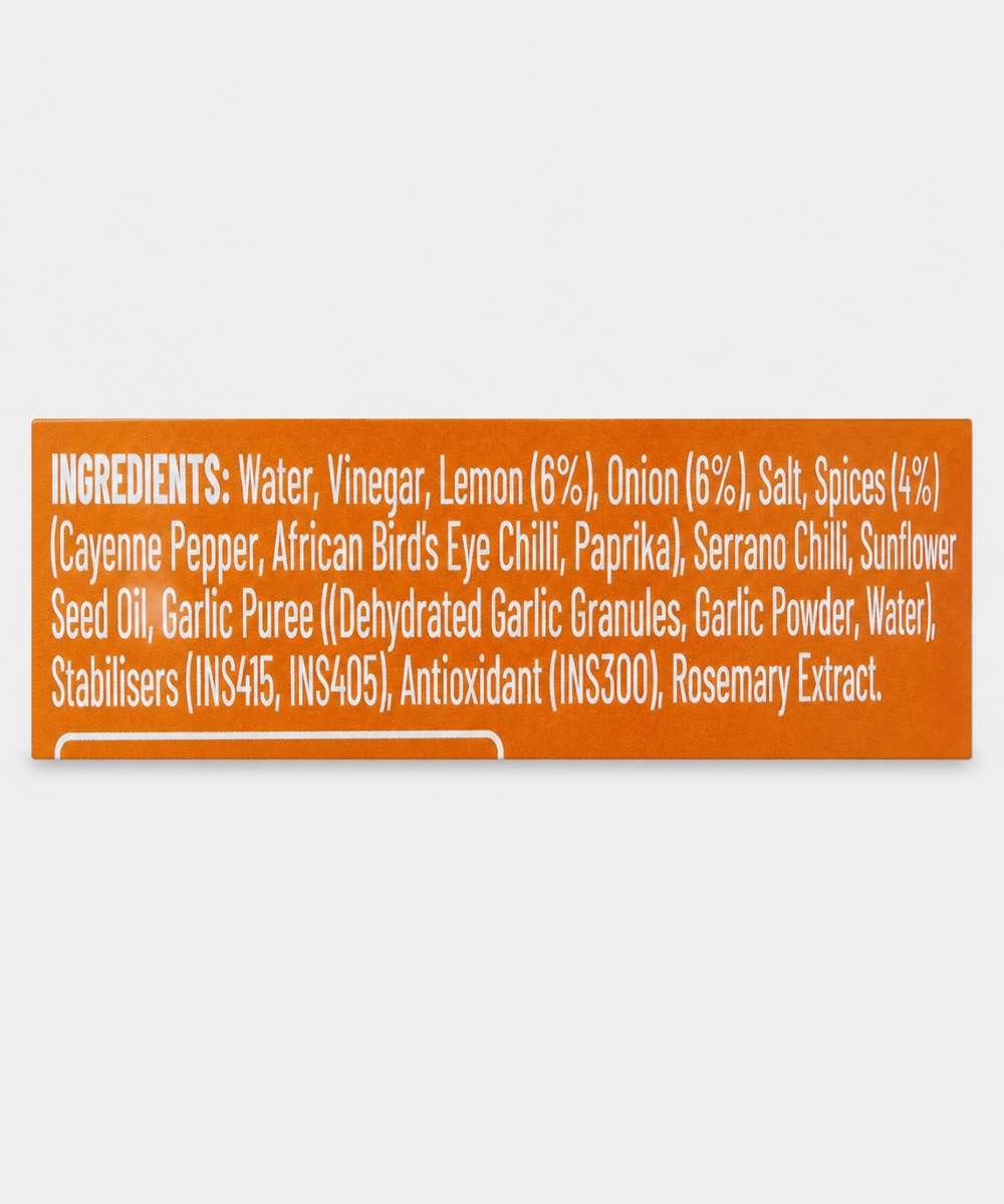 Nandos Peri Peri Hot Sauce 250 Gm