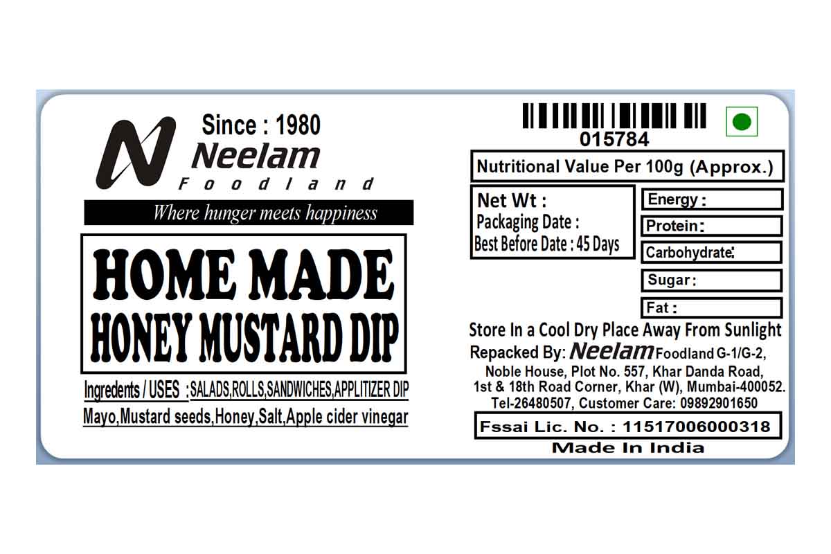 Honey Mustard Dip 200 Gm
