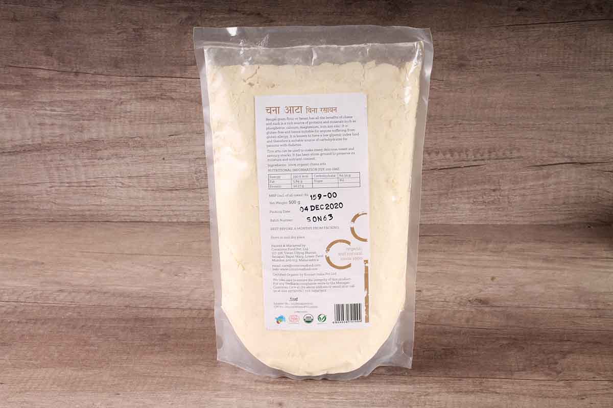 Conscious Food Bengal Gram Chana Flour 500 Gm
