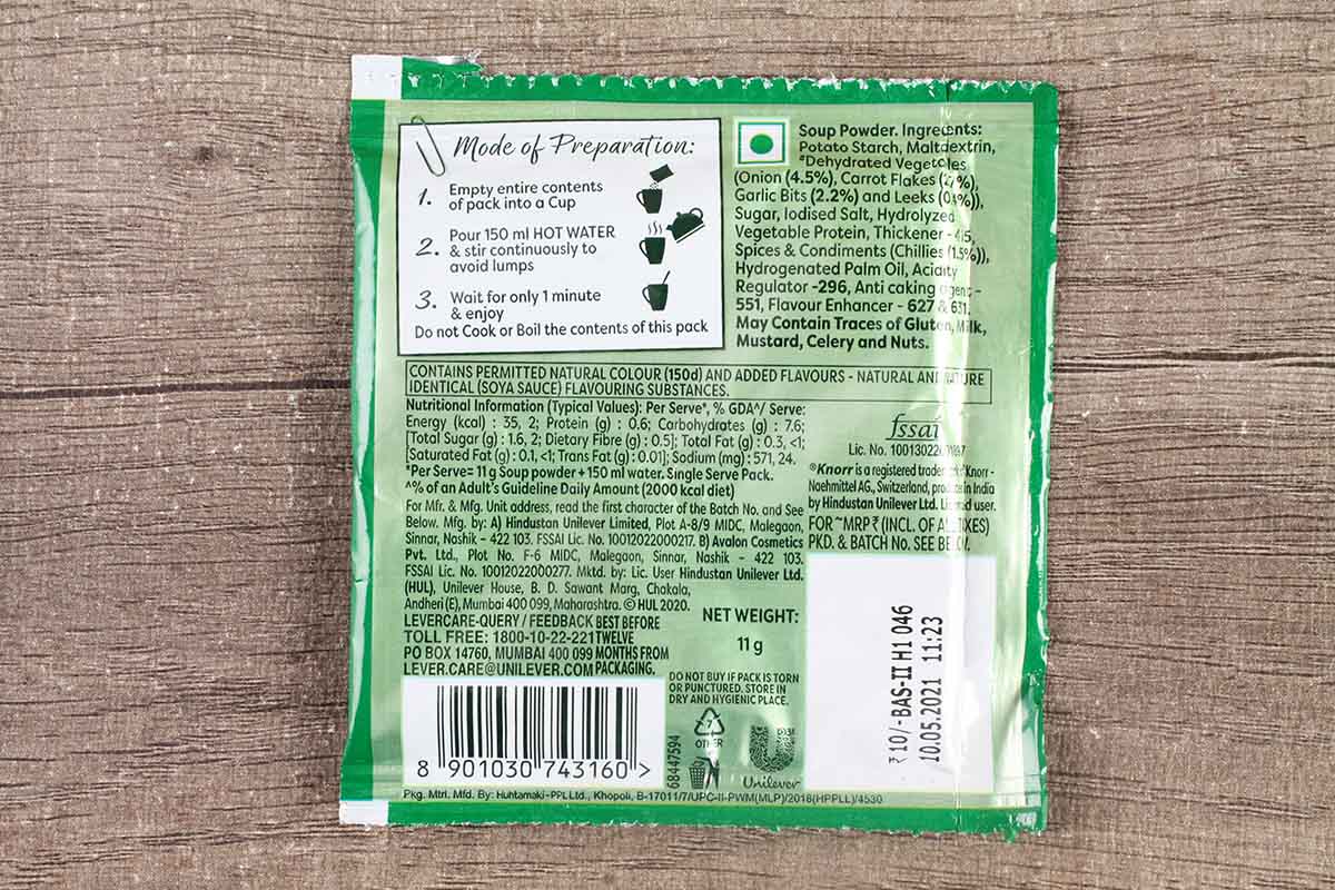 Knorr Hot & Sour Veg Soup 10.5 Gm