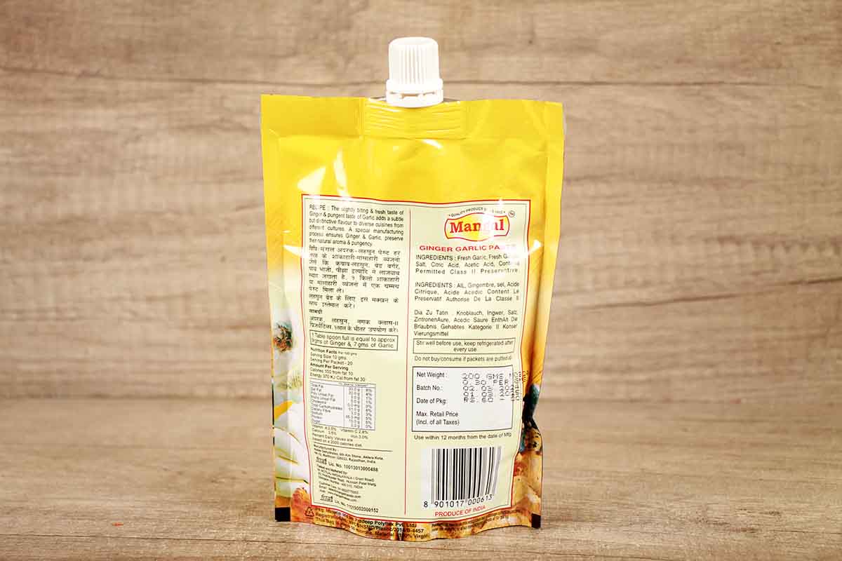 Mangal Ginger Garlic Paste 200 Gm