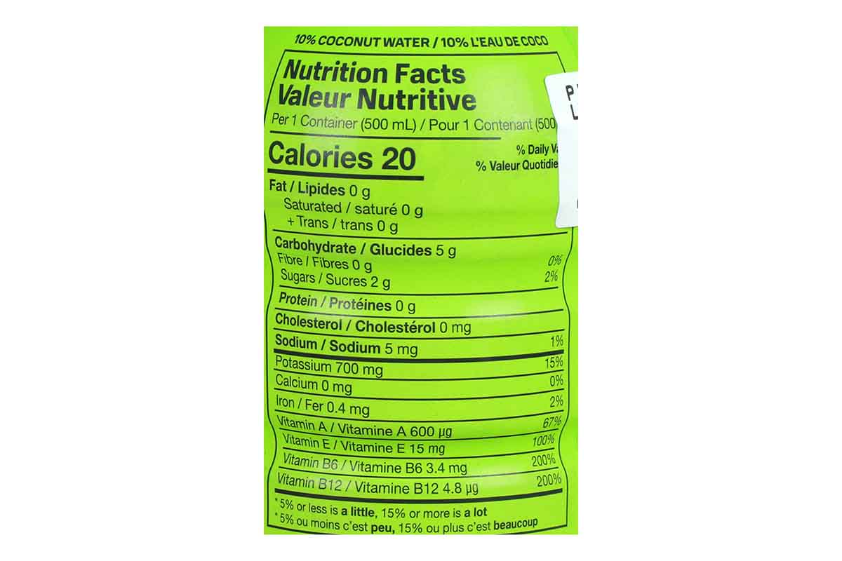 Prime Hydration Lemon Lime Flavoured Drink 500 Ml