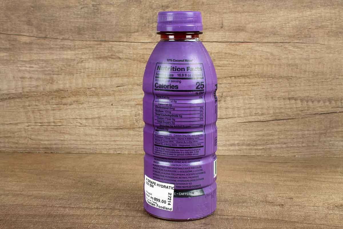 Prime Hydration Grape Drink 500 Ml