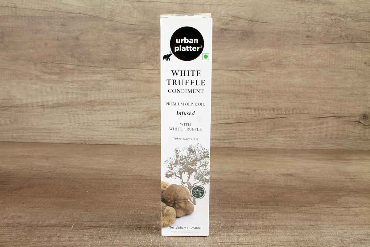 Urban Platter White Truffle Premium Olive Oil Infused With White Truffle 250 Ml