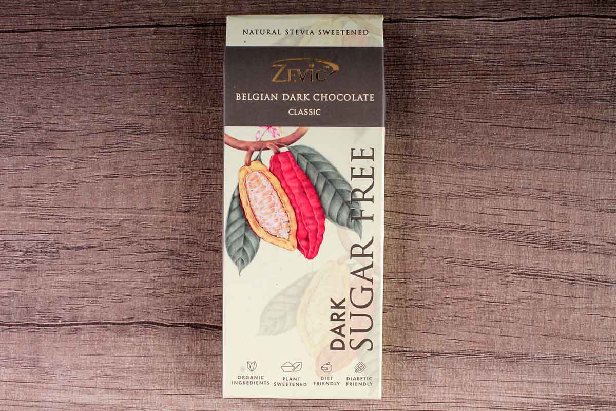 Zevic Stevia Belgian Dark Chocolate Classic 40 Gm