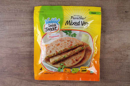 Whole Wheat Vadilal Mix Veg Paratha 400 Gm