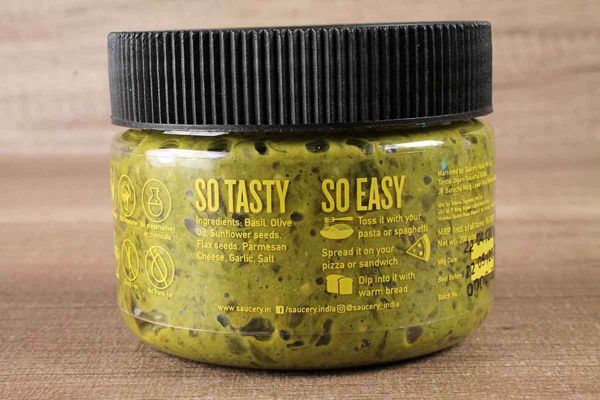Saucery All N Classic Pesto 200 Gm