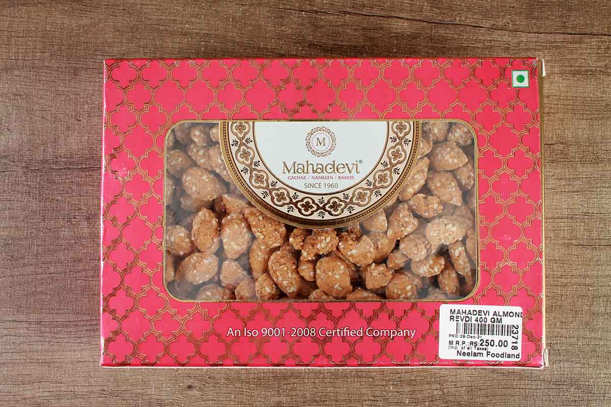 Almond Jaggery Revdi 400 Gm