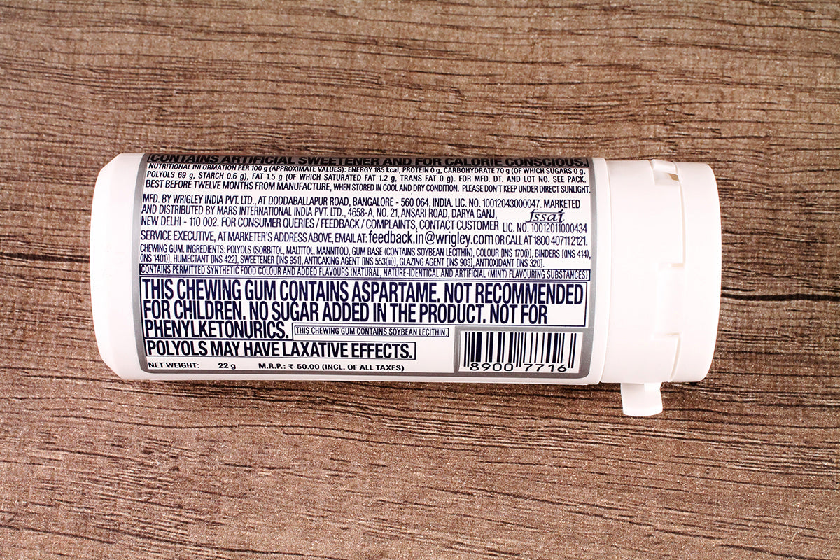 Orbit Sugar Free Sweetmint Gum 66 Gm