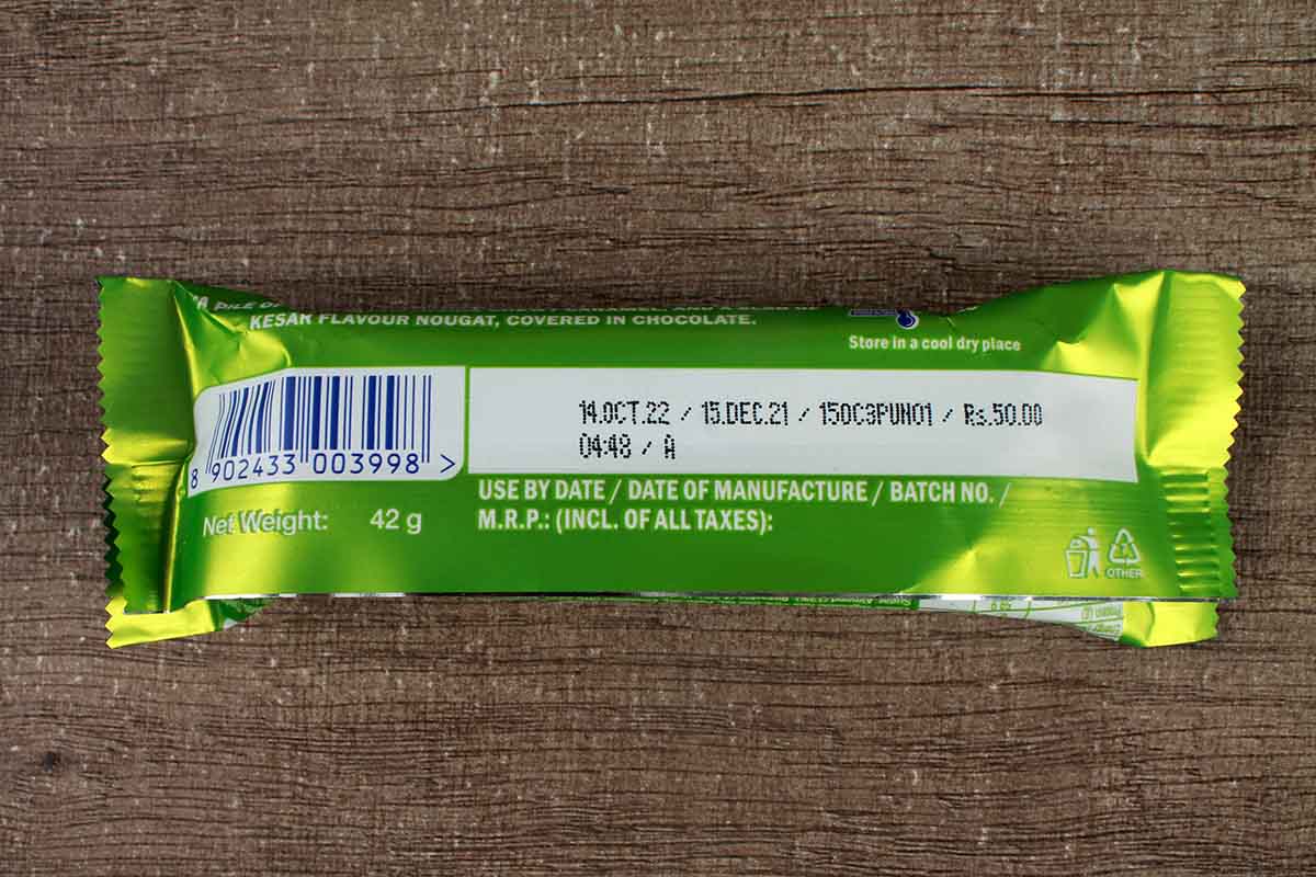 Snickers Kesar Pista Chocolate 42 Gm