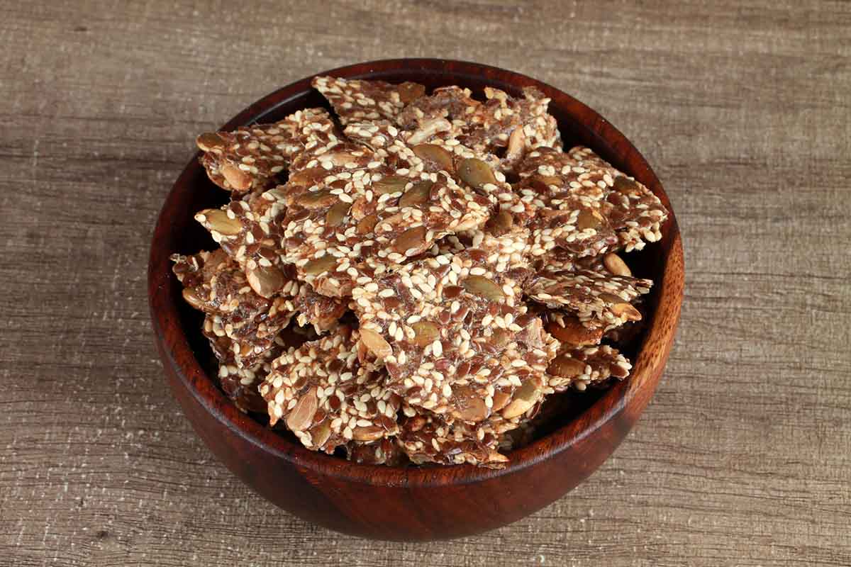 Multiseed Vegan Crackers 100 Gm