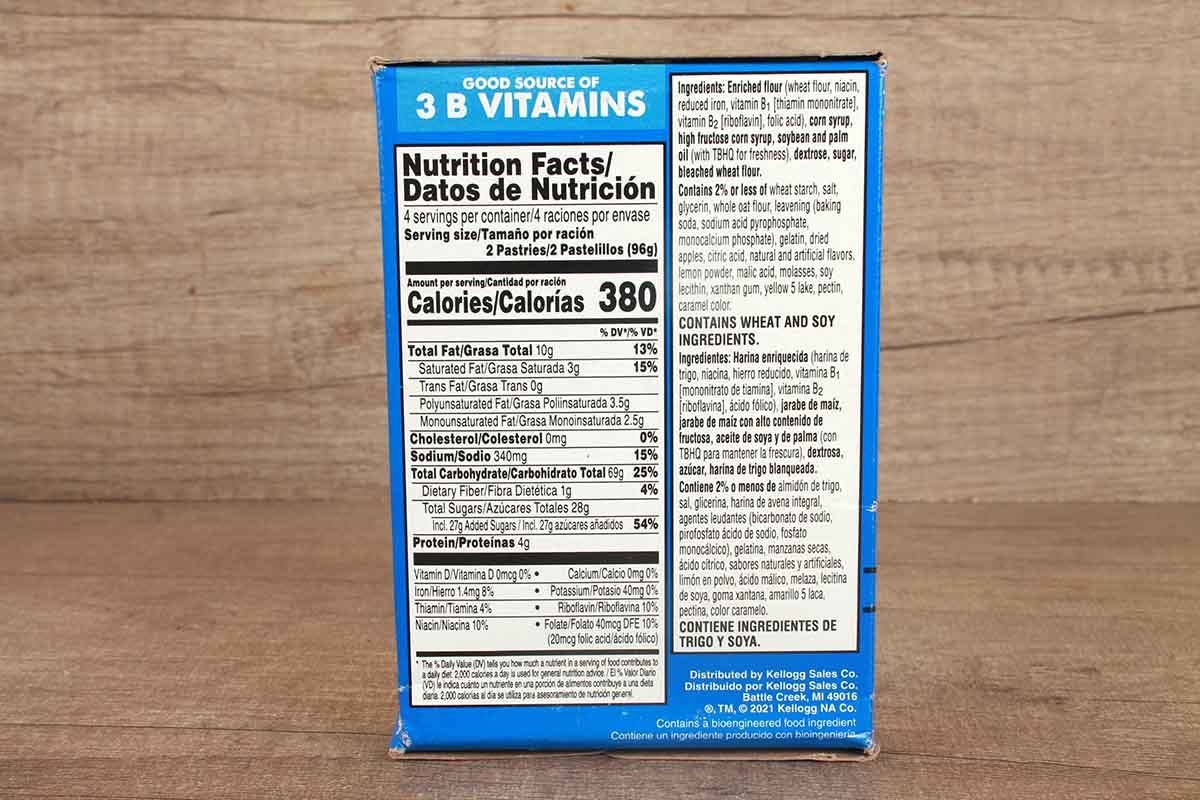 Pop Tarts Lemon Creme Pie 384 Gm