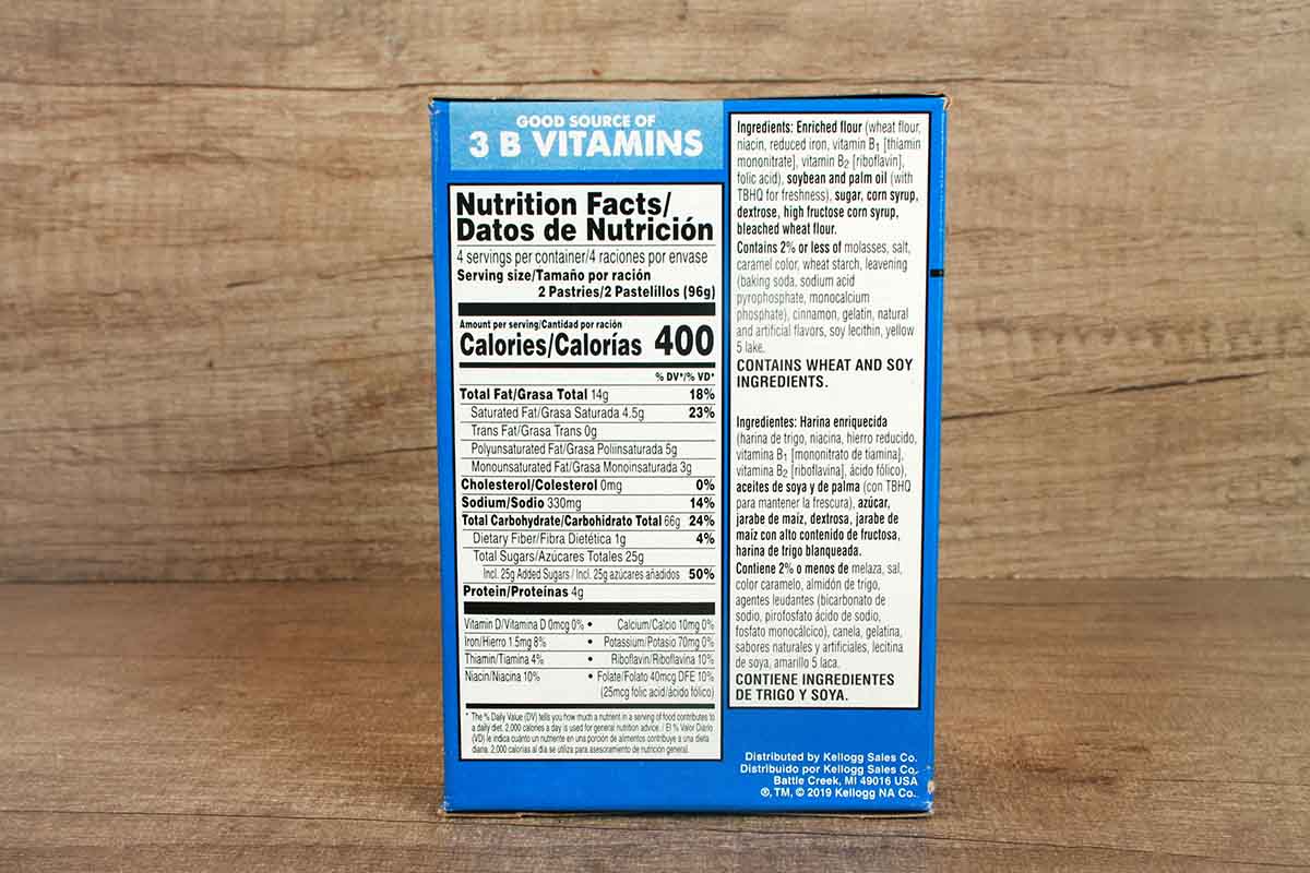 Pop Tarts Frosted Cinnamon Roll 384 Gm