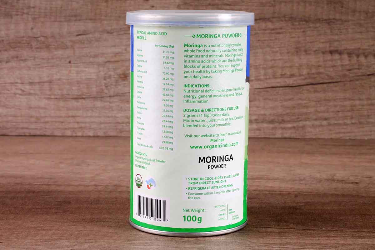 Organic India Moringa Powder 100 Gm