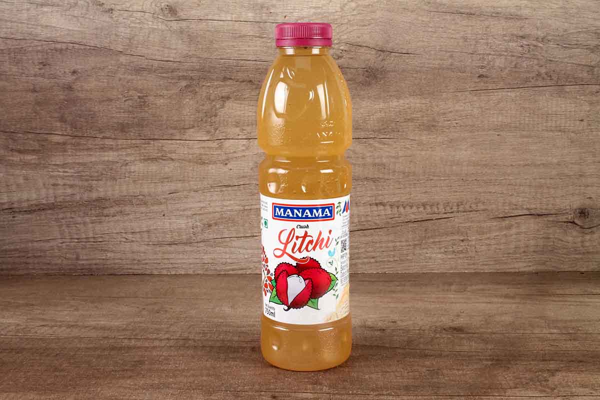 Manama Litchi Crush Syrup 750 Ml