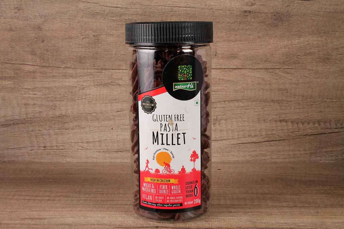 Nutra Hi Gluten Free Millet Pasta 200 Gm