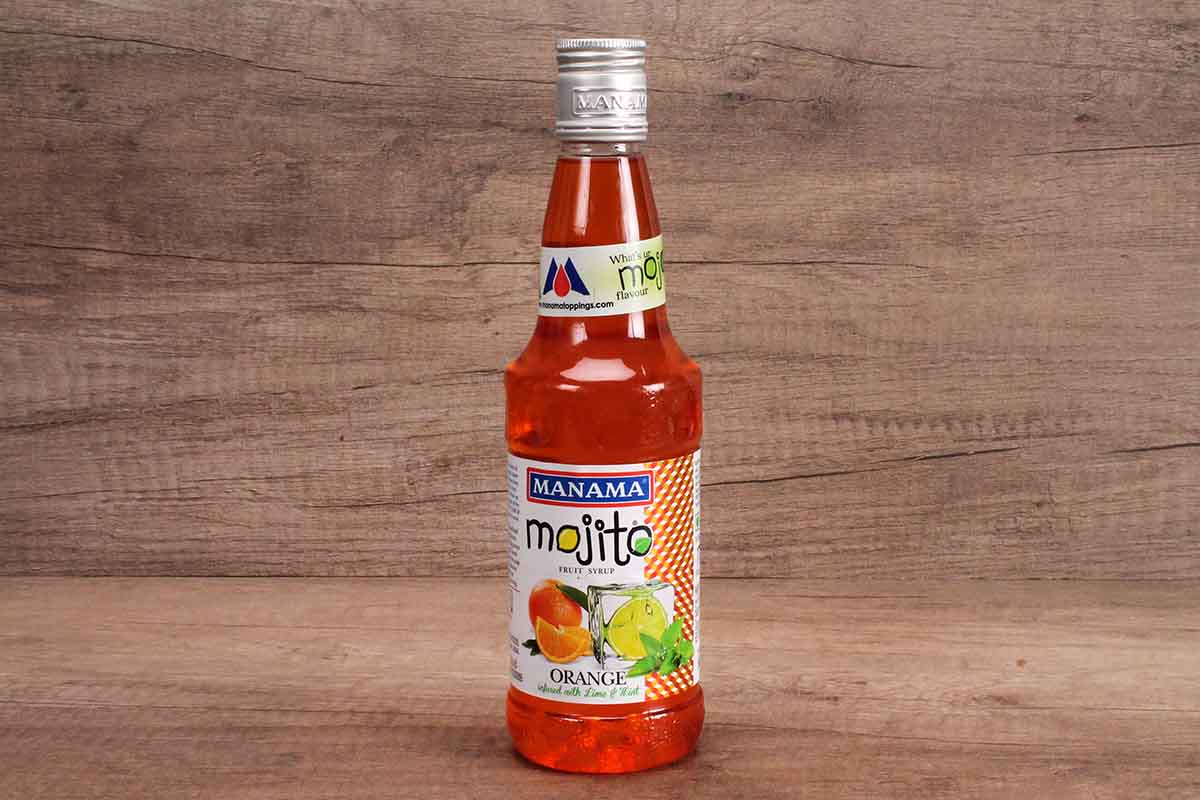Manama Orange Lime & Mint Syrups 500 Ml