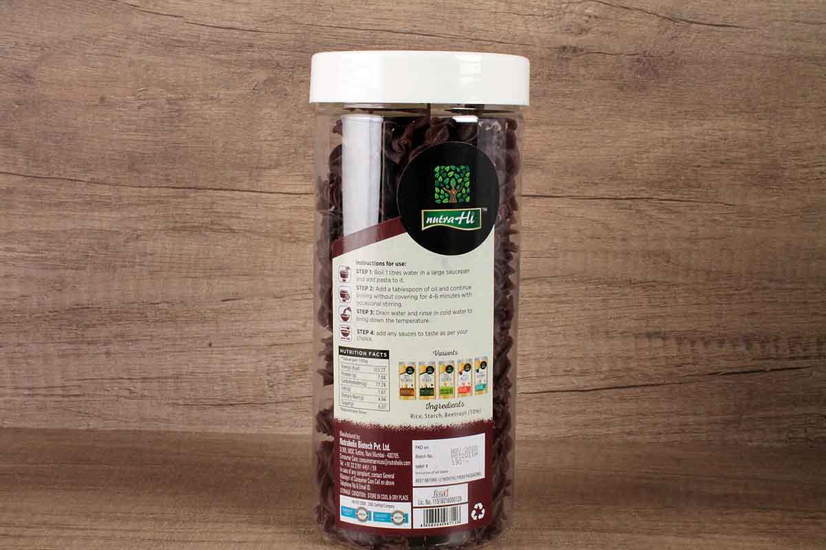 Nutra Hi Gluten Free Beetroot Pasta 200 Gm