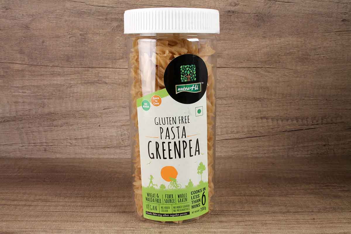 Nutra Hi Gluten Free Greenpea Pasta 200 Gm