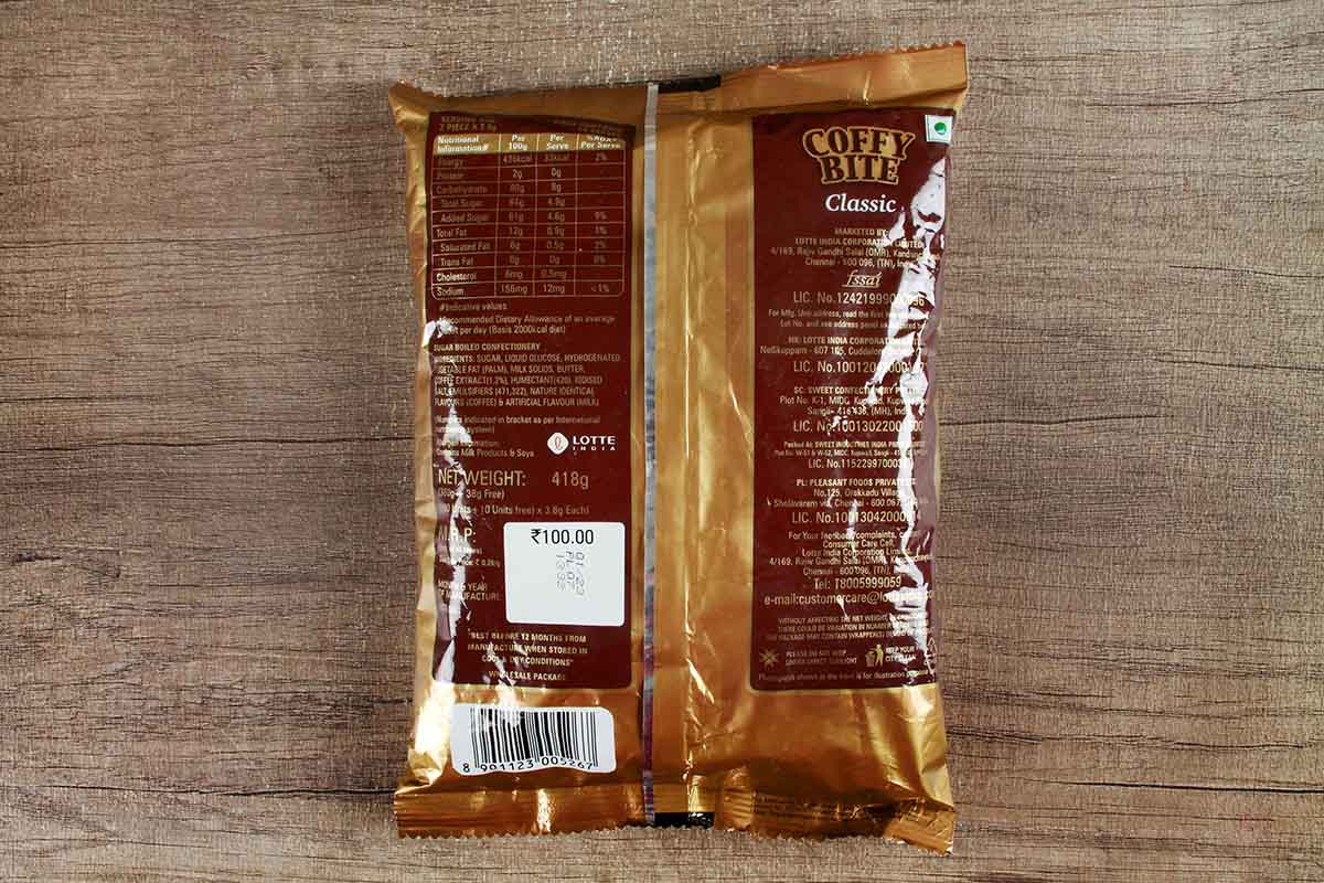 Lotte Coffy Bite Chocolate 418 Gm