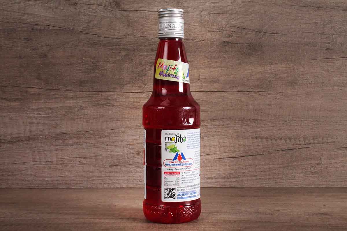 Manama Strawberry Lime & Mint Syrup 500 Ml