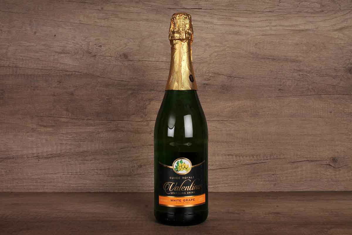 Valentino Sparkling White Grape Drink 750 Ml