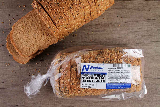 Whole Wheat 7 Grain Bread 400 Gm