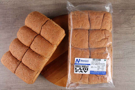 Whole Wheat Ladi Pav 200 Gm