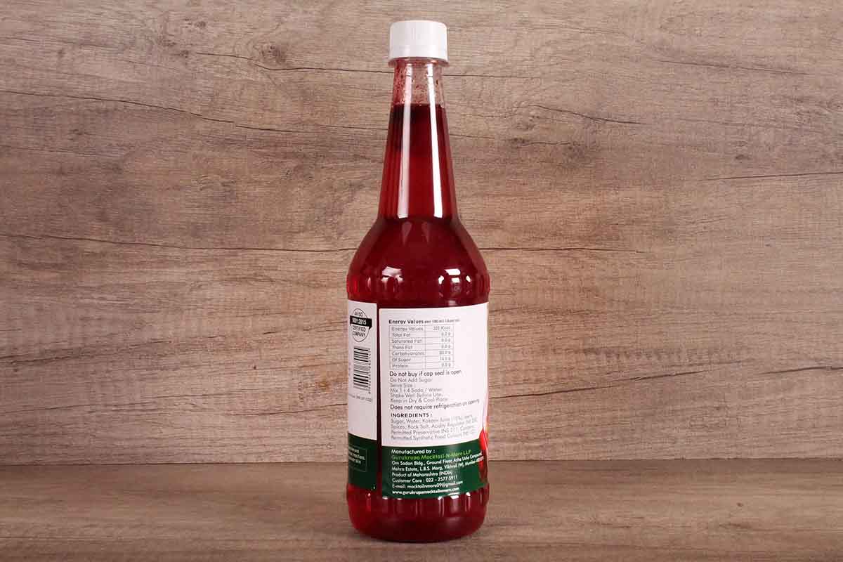 Home Made Kokam Sharbat Squash 750 Ml