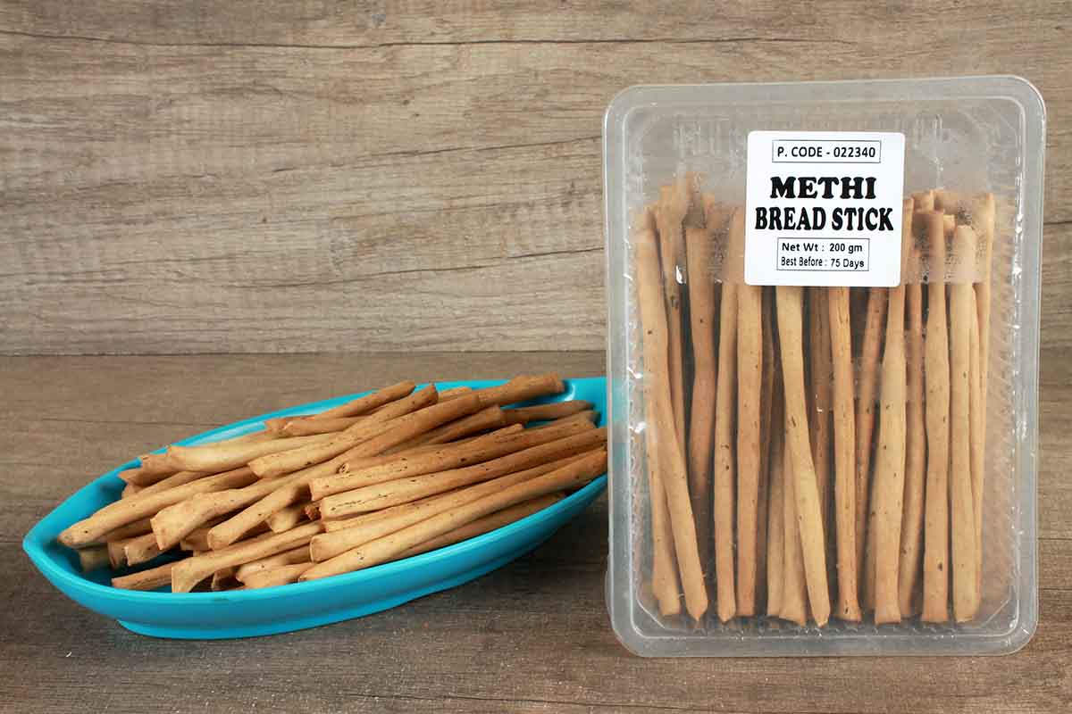 Methi Bread Stick 200 Gm