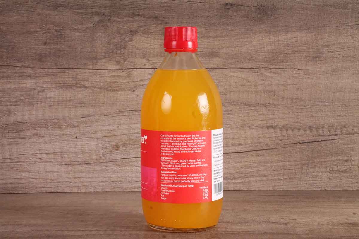 Bombucha Mango Turmeric Tea 500 Ml