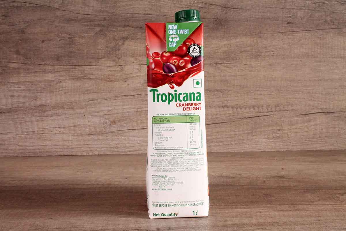 Tropicana Cranberry Delight Juice 1 Ltr