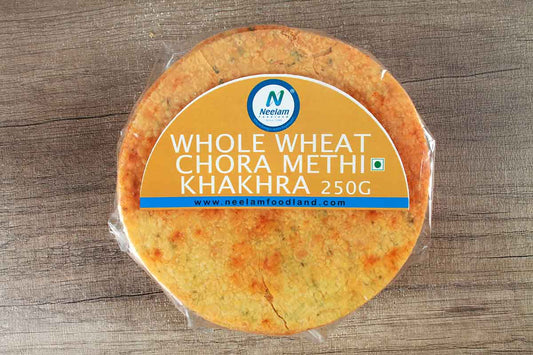 Whole Wheat Chora Methi Khakhra 250 Gm