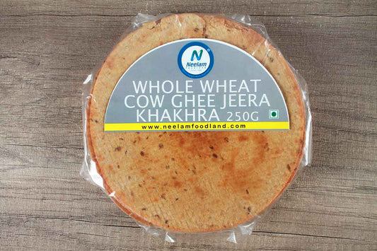 Whole Wheat Cow Ghee Jeera Khakhra 250 Gm