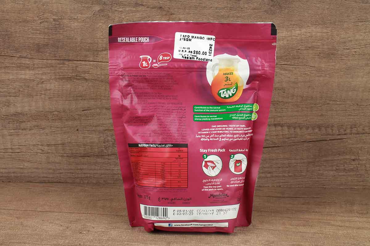 Tang Mango Imported 375 Gm